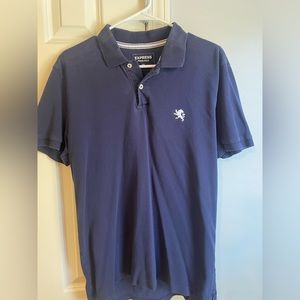 Express Navy Blue Polo